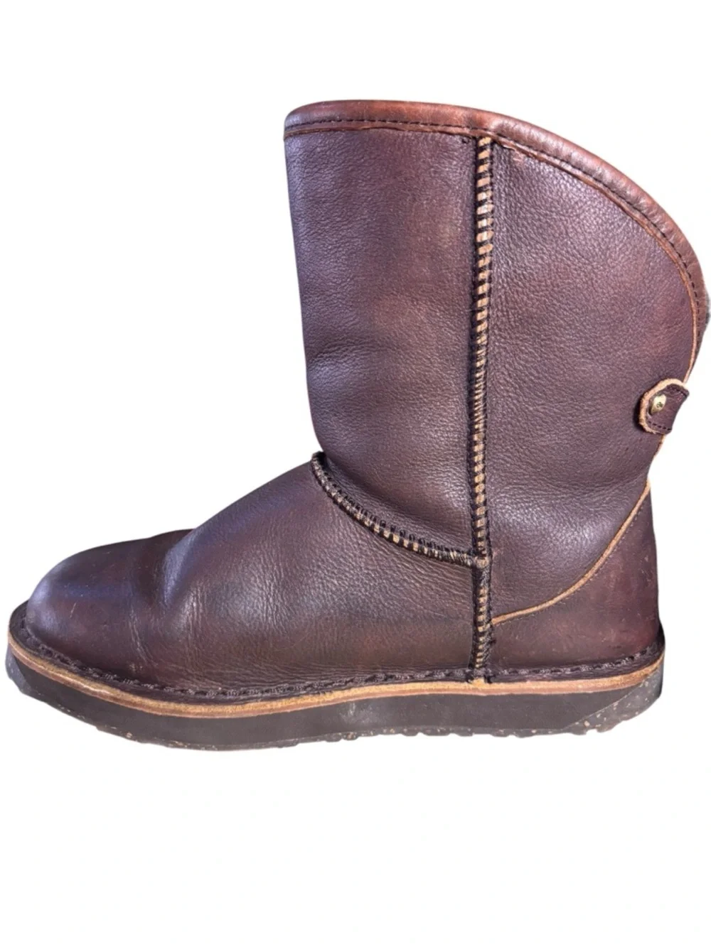 EMU Australia Kaniva Sheepskin and Shearling Boots – Women’s Sz 8